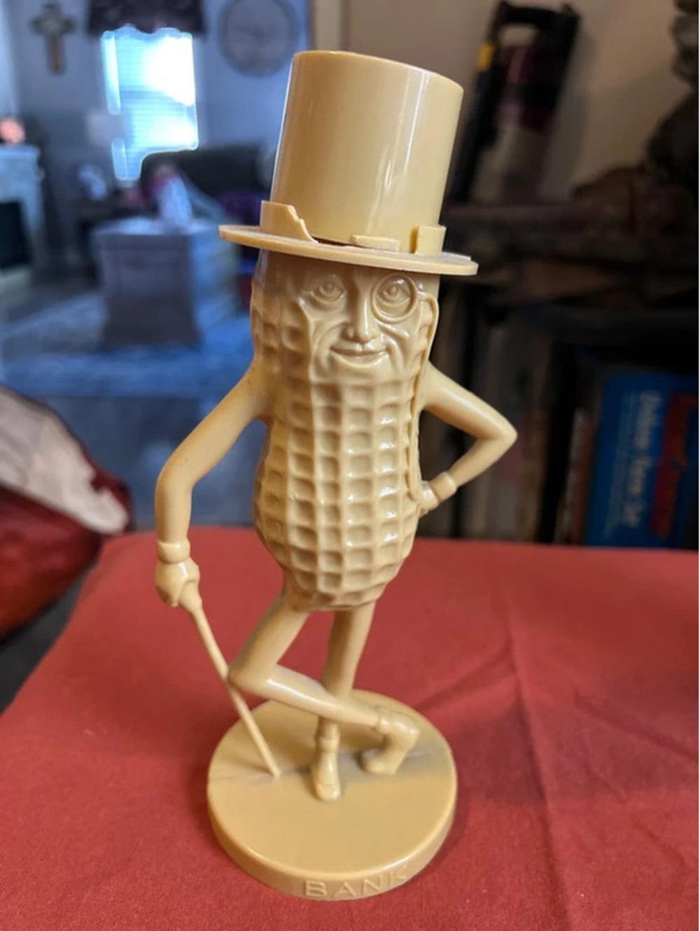 Vintage Mr peanut coin bank